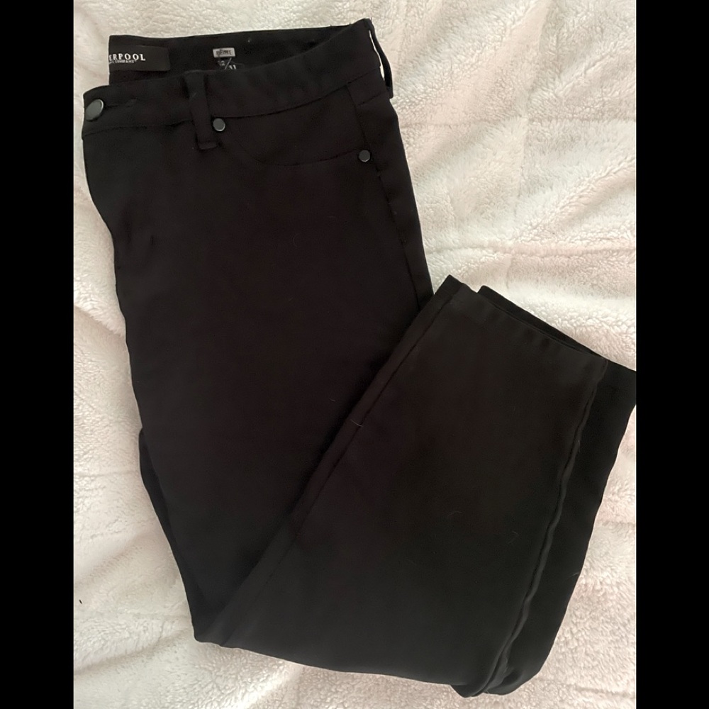 Black Liverpool Crop Jeans PETITE